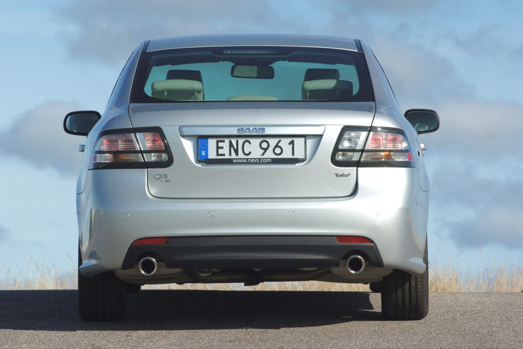 Saab 9-3 Aero back
