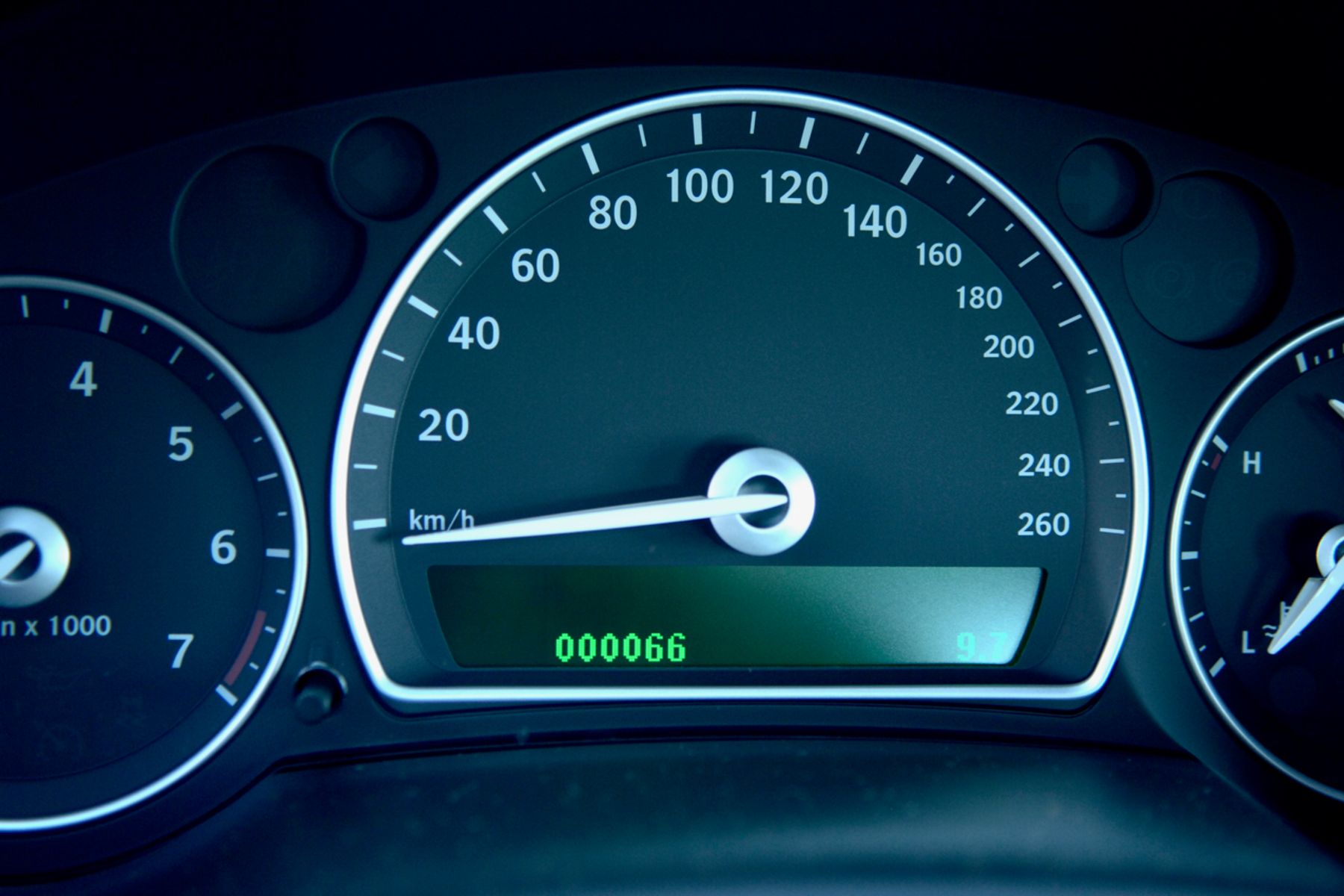 Saab 9-3 Aero speedometer